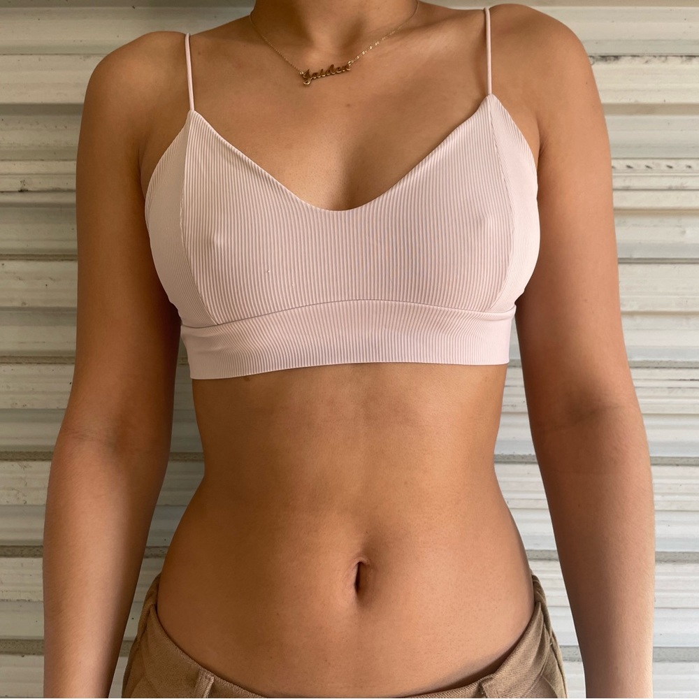Pink crop top!